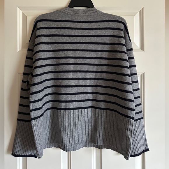 STRIPED KNIT SWEATER - Picture 12 of 13
